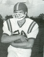 1966 varsity football player: Bob Brazeu 
